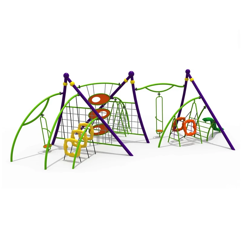 Outdoor Adventure Course - Commerciële binnenspeeltuin voor kinderen, avonturencursus, touwnet,