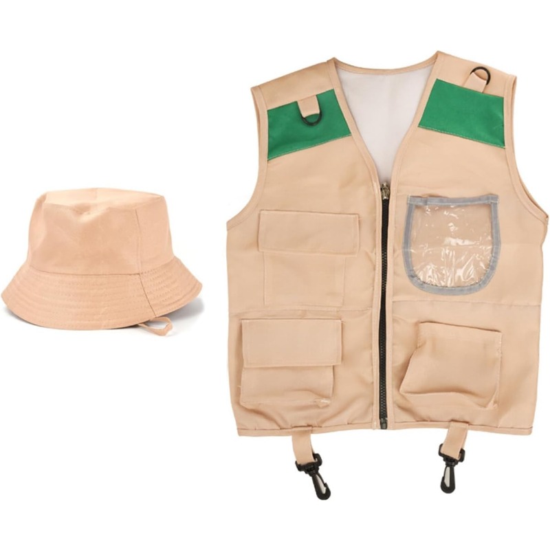 Safari-kostuum met cargo-vest  - Outdoor Adventure Games recensie en prijs