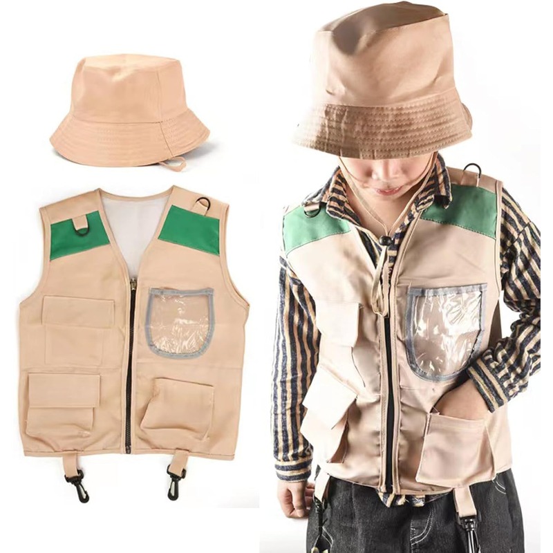Safari-kostuum met cargo-vest  - Outdoor Adventure Games recensie en prijs