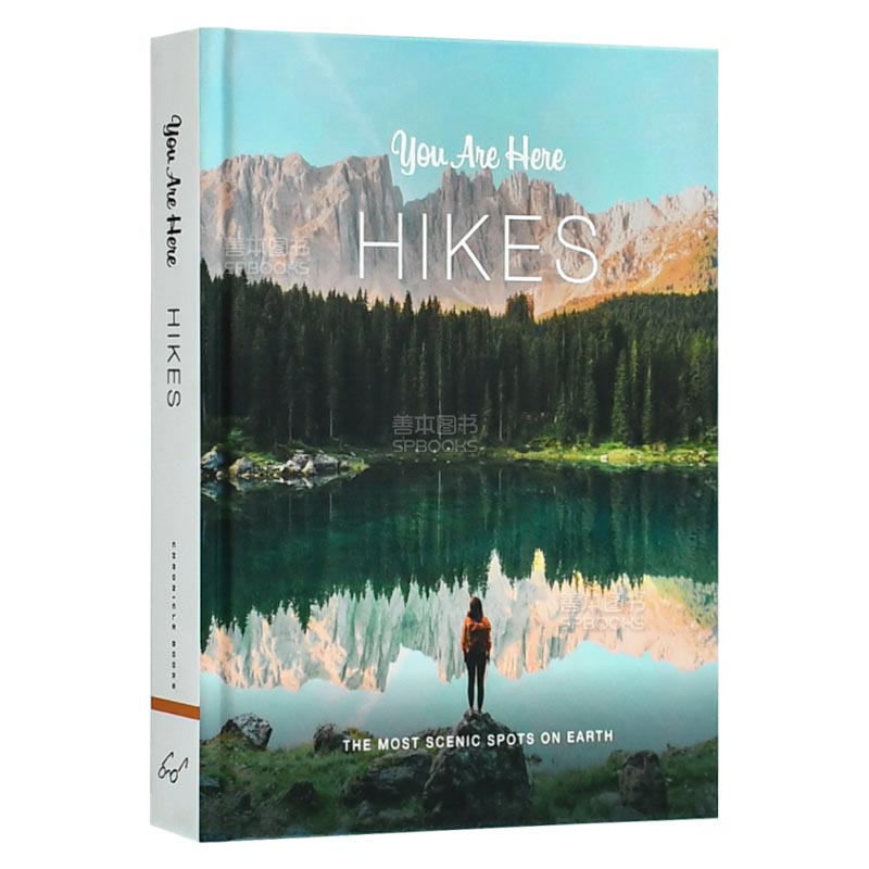Je bent hier Wandeltochten Eng - Outdoor Adventure Books For Adults recensie en prijs
