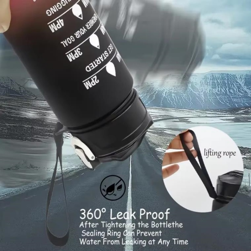 750ml Sportwaterfles met tijdr - Outdoor Adventure And Sports recensie en prijs