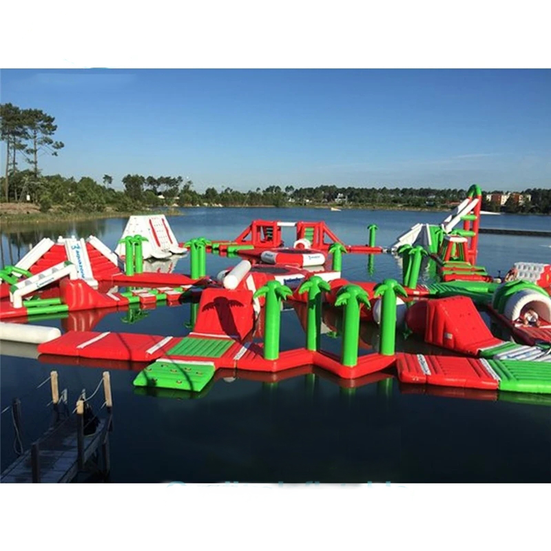 Gigantische opblaasbare waterp - Outdoor Adventure Course recensie en prijs